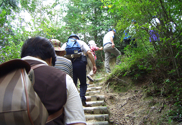 鏡山ハイキングコース